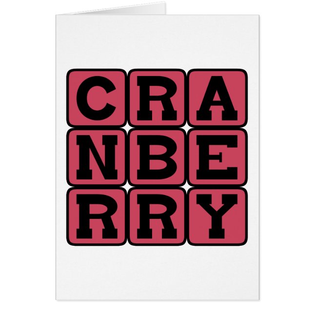 クランベリー、フルーツ (正面)