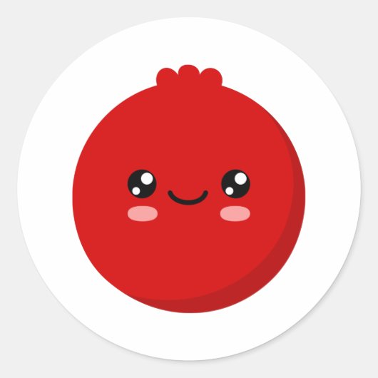 クランベリー ラウンドシール (正面)