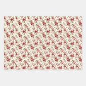 クランベリー ラッピングペーパーシート (正面3)