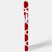 クランベリーWhtモロッコ#5ネイビーブルー名モノグラム Case-Mate iPhoneケース (裏面 / 左)