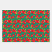 クランベリ離れー ラッピングペーパーシート (正面)