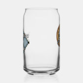 クランベルクレストオーバータータンチェック ガラス缶 (右)