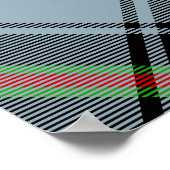 クランベルクレストオーバータータンチェック ポスター (角)