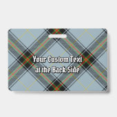 クランベルタータンチェック バッジ (裏面)