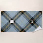 クランベルタータンチェック ビーチタオル (正面)