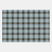 クランベルタータンチェック ラッピングペーパーシート (正面)