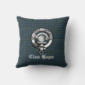 クランホープのクレストバッジ&タータンチェック クッション (裏面)