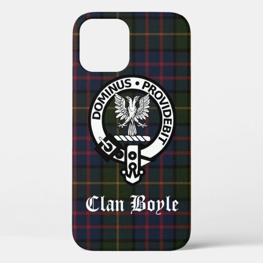 クランボイルクレスト&タータンチェック Case-Mate iPhoneケース (裏面)