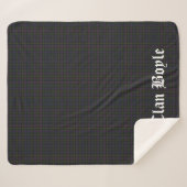 クランボイルタータンチェック シェルパブランケット (正面(横))