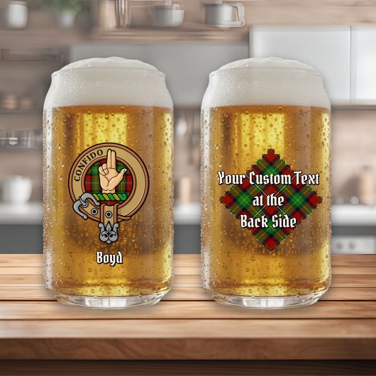 クランボイルドクレストオーバータータンチェック ガラス缶