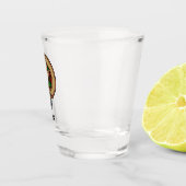 クランボイルドクレストオーバータータンチェック ショットグラス (右)