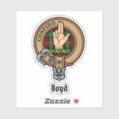 クランボイルドクレストオーバータータンチェック シール (シート)