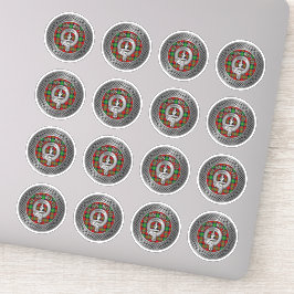 クランボイルドクレスト&タータンチェックノット シール