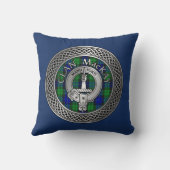 クランマカイクレスト&タータンチェックノット装飾用クッション クッション (裏面)