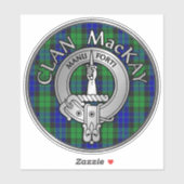 クランマカイクレスト&タータンチェック シール (シート)