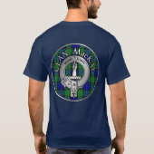 クランマカイクレスト&タータンチェック Tシャツ (裏面)