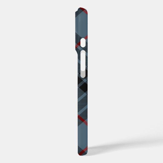 クランマカイブルータータンチェック Case-Mate iPhoneケース (裏面 / 左)