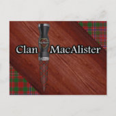 クランマカリスタータータンチェックスジアンドブブレード ポストカード (正面)