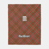 クランマカリスタータータンチェックフリースブランケット フリースブランケット (正面)