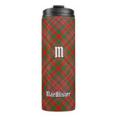 クランマカリスタータータンチェック熱タンブラー タンブラー (正面)