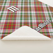 クランマカリスタードレスタータンチェックシェルパブランケット シェルパブランケット (3/4)