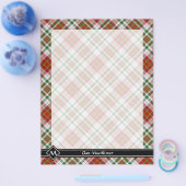 クランマカリスタードレスタータンチェックフライヤー チラシ (シングル)