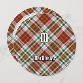 クランマカリスタードレスタータンチェック招待状 招待状 (正面/裏面)