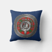 クランマキノンクレスト&タータンチェックノット装飾用クッション クッション (裏面)