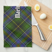 クランマクインズタータンチェック キッチンタオル (四つ折り)