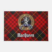 クランマククイーンクレストオーバータルタン ドアマット (正面)