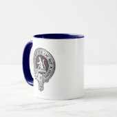 クランマクゴワンクレスト&タータンチェック マグカップ (正面左)