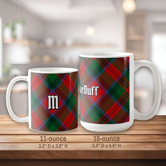 クランマクダフタータンチェック コーヒーマグカップ