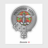 クランマクトンクレスト&タータンチェック シール (シート)