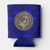 クランマクドゥガールクレスト&タータンチェック 缶クーラー (裏面)