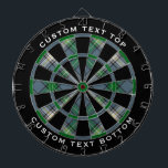 クランマクドウォールタータンチェック ダーツボード<br><div class="desc">色のクラン伝統的マドウォールモダンタータンチェック。シームレスなパターン。外輪カスタムの2つの文字領域。</div>