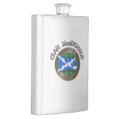 クランマクドナルドタータンチェック&フラグ フラスク (右)