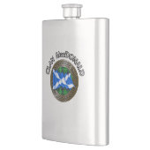 クランマクドナルドタータンチェック&フラグ フラスク (左)