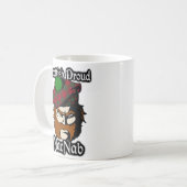 クランマクナブタータンチェックスコットランド コーヒーマグカップ (正面左)