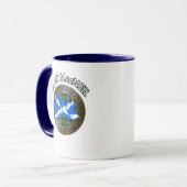 クランマクニールタータンチェックノット&フラグ マグカップ (正面左)