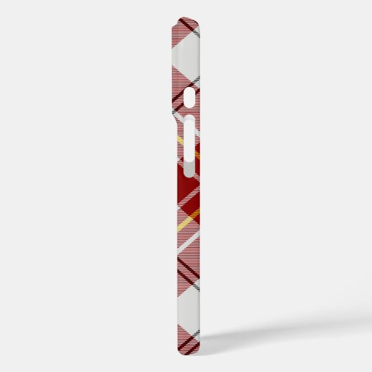 クランマクファーソンレッドドレスタータンチェック Case-Mate iPhoneケース (裏面 / 左)