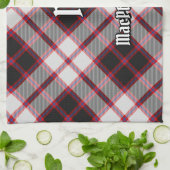 クランマクファーソン狩りタータンチェックキッチンタオル キッチンタオル (折り畳み)