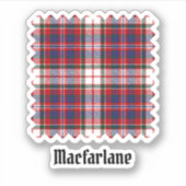 クランマクファーレンドレスタータンチェック シール (正面)