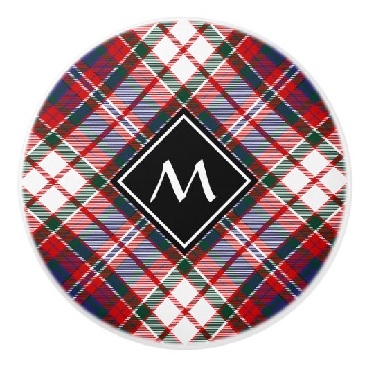 クランマクファーレンドレスタータンチェック セラミックノブ (正面)