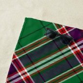 クランマクファーレンモダン狩りタータンチェック ビーチタオル (インサイチュ)