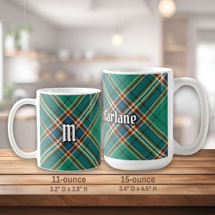 クランマクファーレン古代狩りタータンチェック コーヒーマグカップ