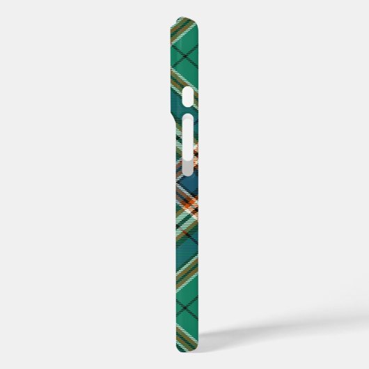 クランマクファーレン古代狩りタータンチェック Case-Mate iPhoneケース (裏面 / 左)