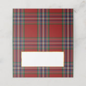 クランマクファーレン結婚ズ折り畳み座席表 プレイスカード (外部開封)