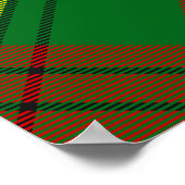 クランマクミランクレストオーバータータンチェック ポスター (角)