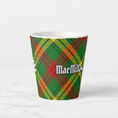 クランマクミランタータンチェック カフェラテマグ (正面)