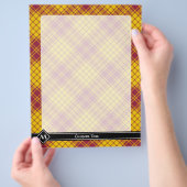 クランマクミランドレスタータンチェック チラシ (手)